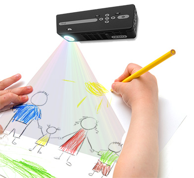 AAXA Technologies - Trace / Art Projector - Using a Projector for Tracing
