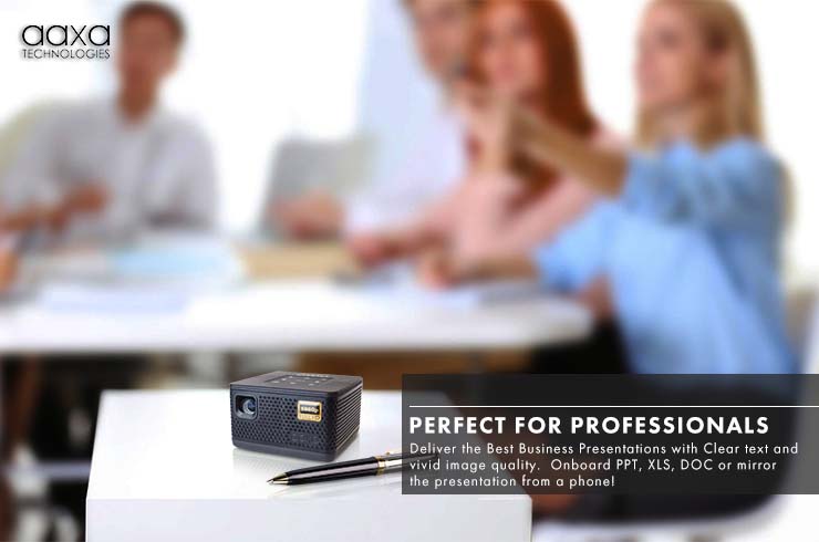 With an onboard PPT / PDF viewer and wireless mirroring the P7+ is Perfect for Meetings