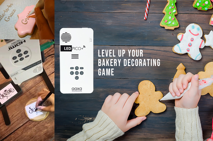 Using the AAXA P8 Smart Mini Projector to Decorate Cookies – Basic