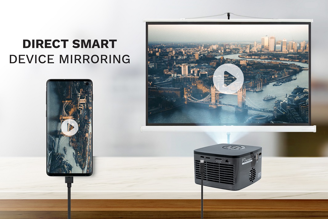 axaa hd pico projector continuous use
